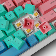 GPBT Pastel keycaps close up