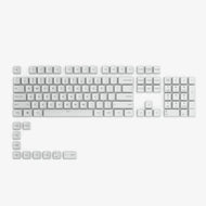 GPBT Arctic White keycaps US English language kit view 