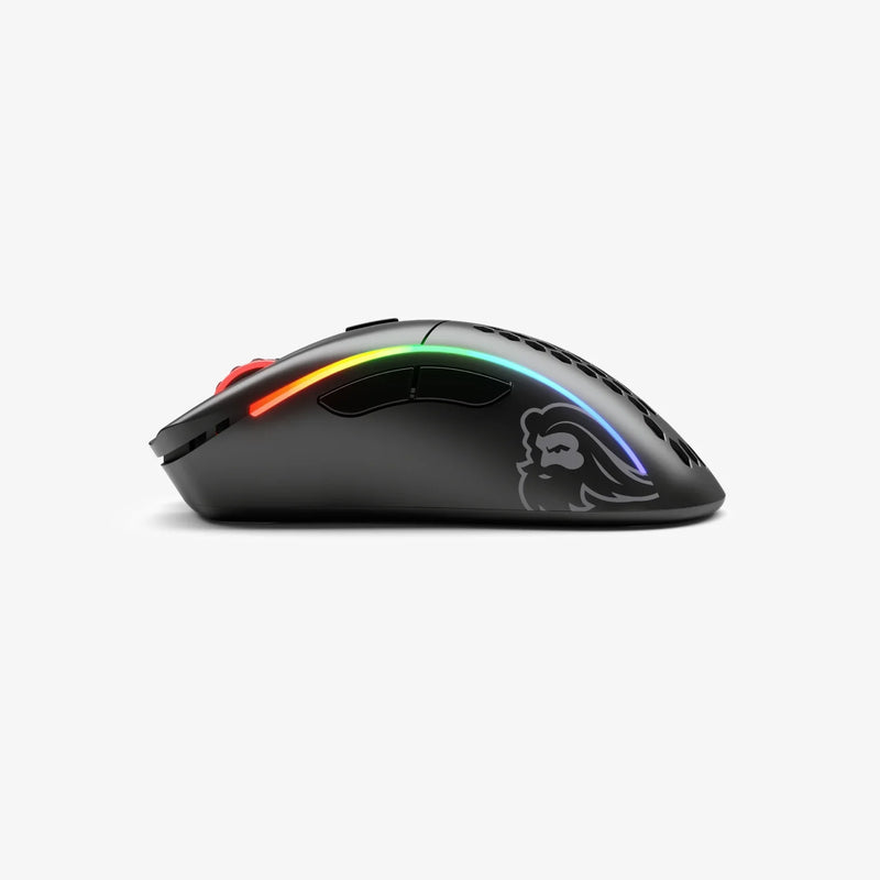 Model D Minus Wireless in Matte Black side view