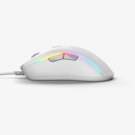 Model D 2 Wired in White side view