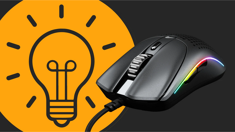 עכבר גיימינג חוטי Model O 2 Mini Wired Mouse מבית Glorious