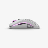 Model O Minus in Matte White side view