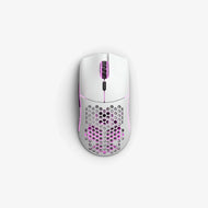 Model O Minus in Matte White top view