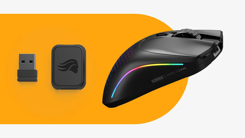 עכבר גיימינג אלחוטי Model O 2 Mini Wireless מבית Glorious