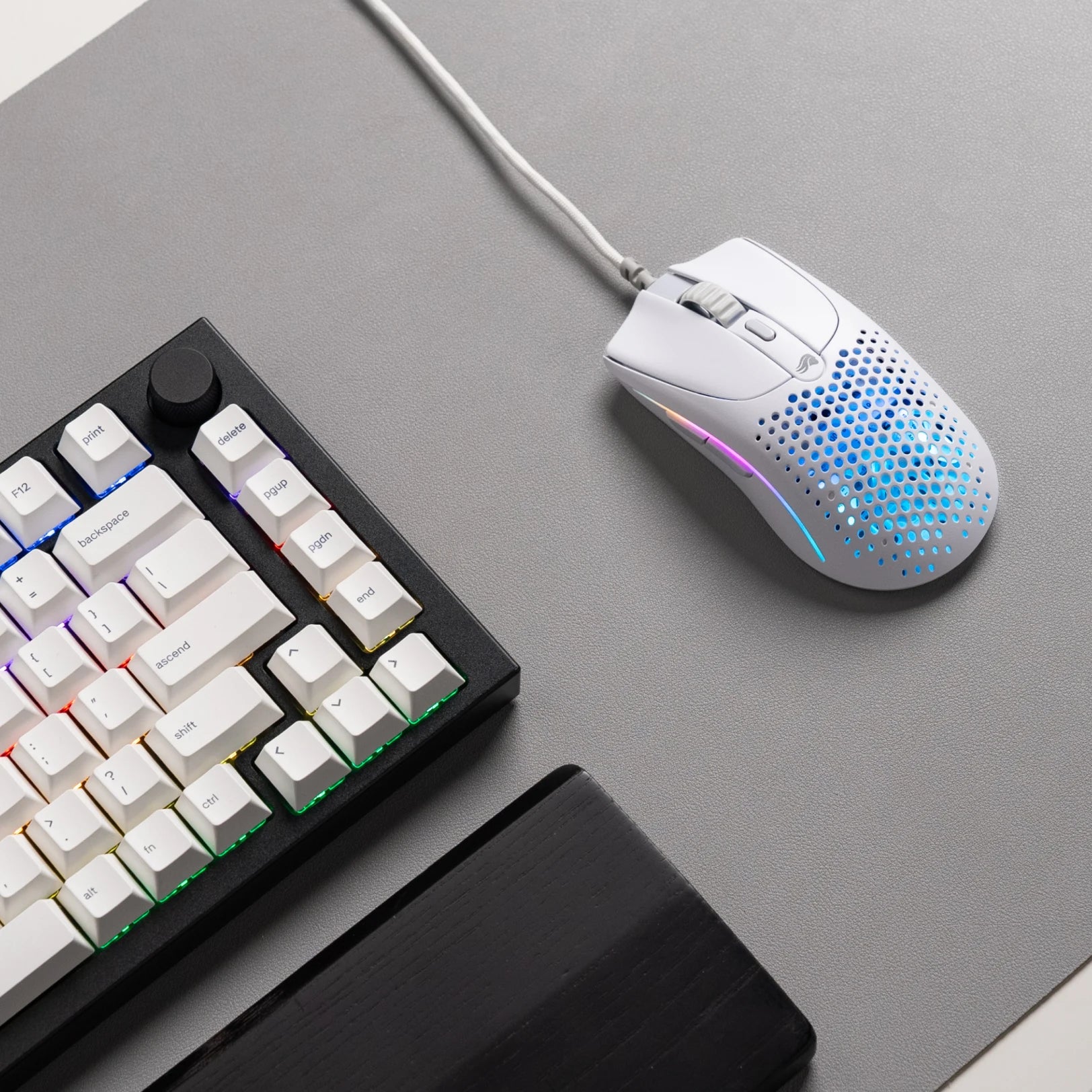 GLORIOUS Model O 2: ホワイト ゲーミング マウス (有線)、軽量 (58g)、最高の FPS マウス、26K DPI セ Glorious Model O 2 Wired White 超軽量 49g RGB LED搭載