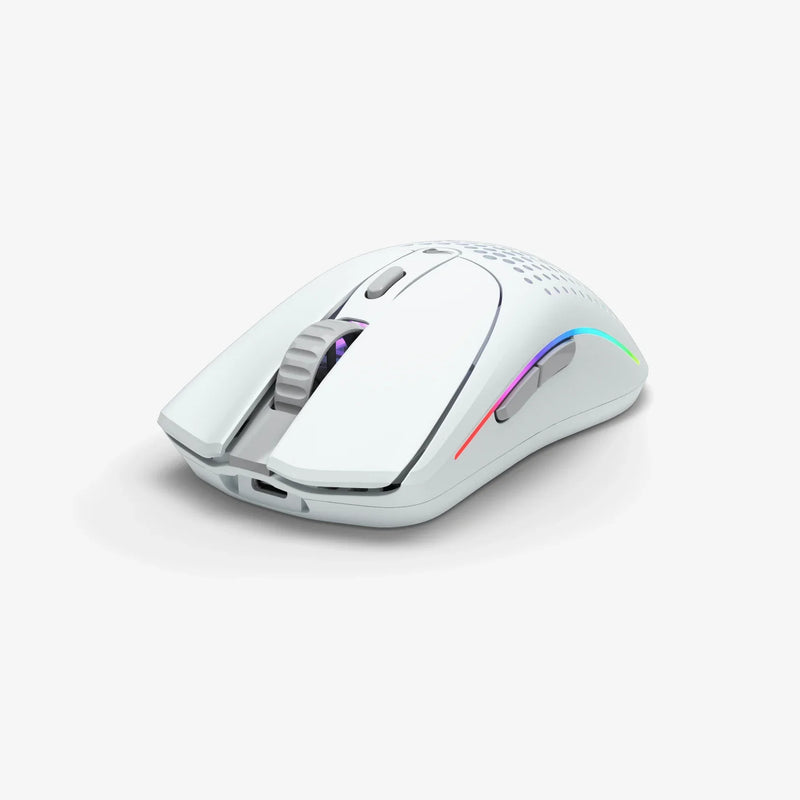 Model O 2 Wireless in White front angle view