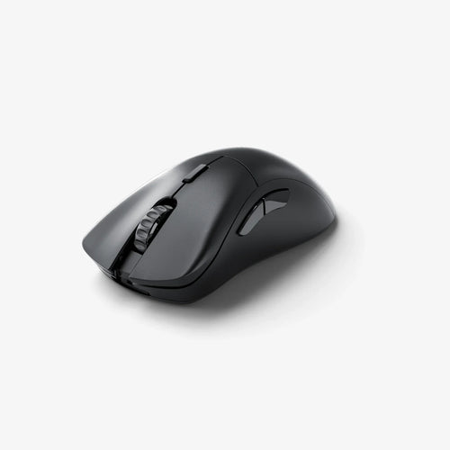 Model D 2 PRO Wireless Mouse in Black front angle view