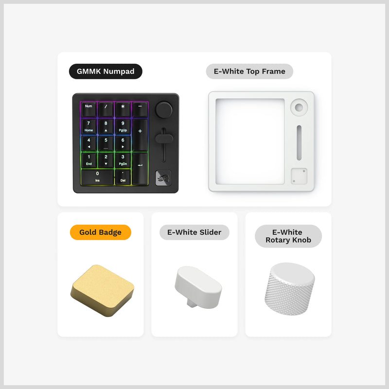 E-White Numpad Bundle