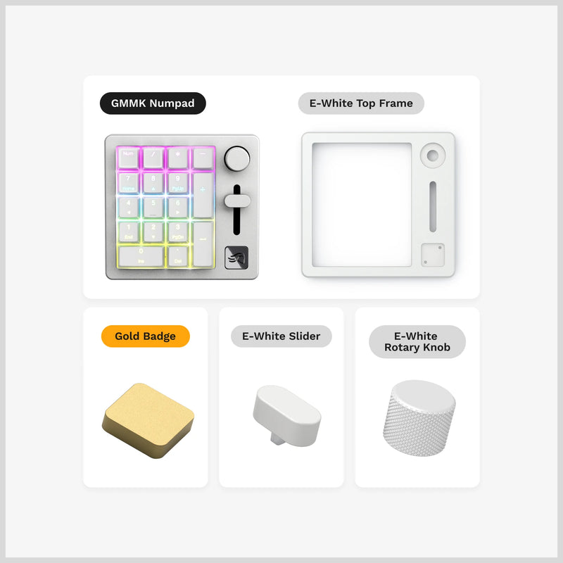 E-White Numpad Bundle