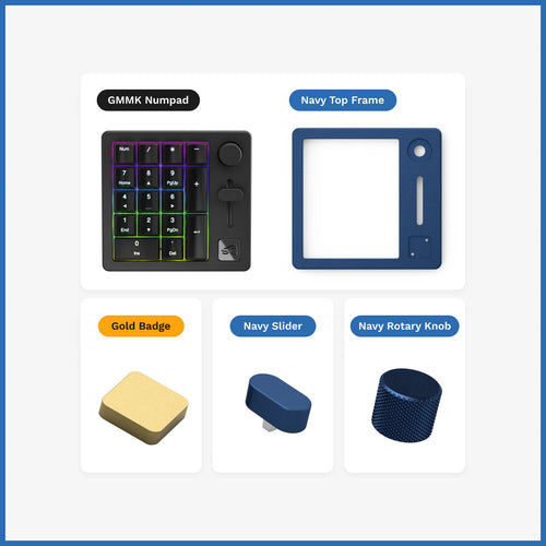 Navy Numpad Bundle