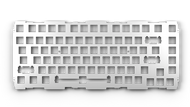 GMMK PRO Aluminum Switch Plate in ANSI layout, top down view