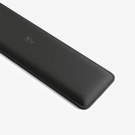 Close up of the logo on the Padded Wrist Rest