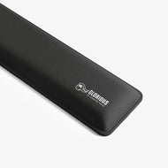 Close up of logo on Padded Wrist Rest