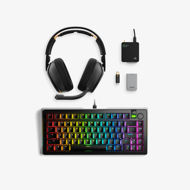 GHS Wireless InfinitePlay Headset + GMMK 3 PRO 75% Keyboard Bundle