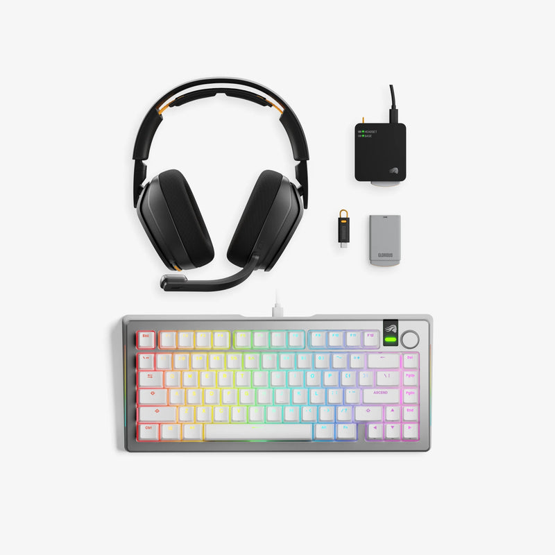 GHS Wireless InfinitePlay Headset + GMMK 3 PRO 75% Keyboard Bundle