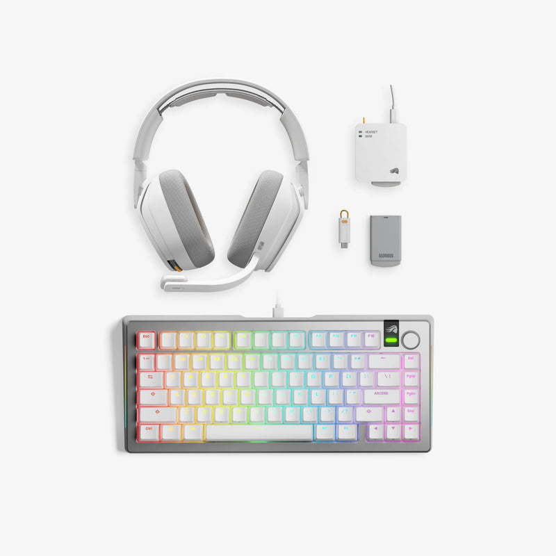 GHS Wireless InfinitePlay Headset + GMMK 3 PRO 75% Keyboard Bundle