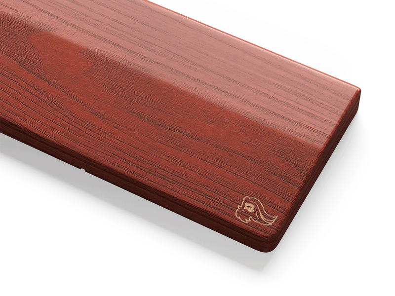 Glorious Wooden Keyboard Wrist Rest - Full Size