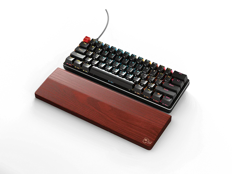 Glorious Wooden Keyboard Wrist Rest - Full Size